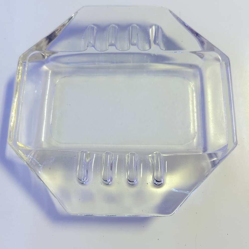 Vintage Safex Clear Glass Ashtray